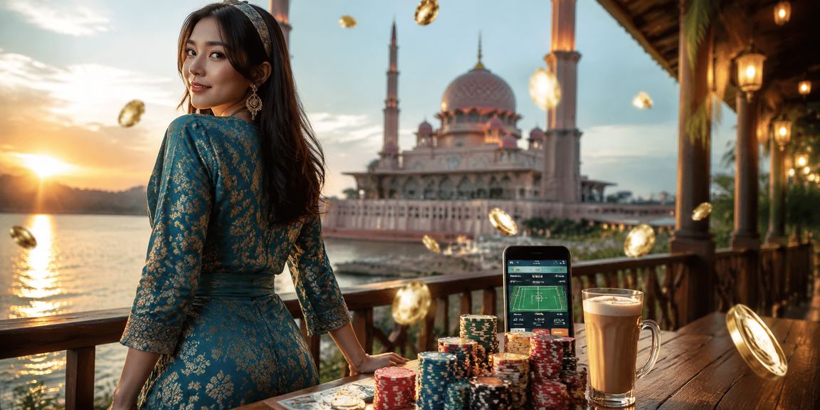 Pemain mengakses rb26 melalui telefon mudah alih di Malaysia